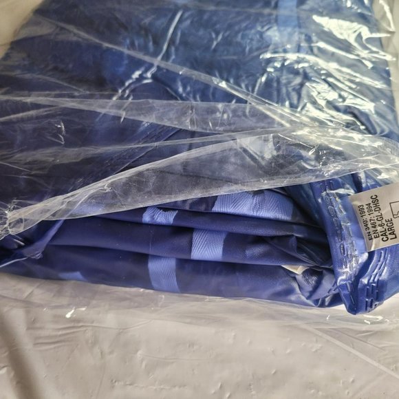 CPP Ansell 56-904 Large WASHABLE Chemical Splash Resistant PVC Apron Coat PPE - Picture 2 of 7